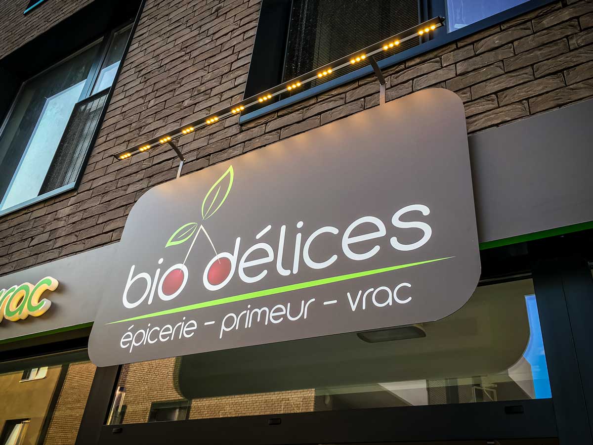 ENSEIGNE BIO DéLICES à ANDENNE