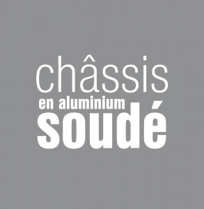 enseigne avec chassis soudé