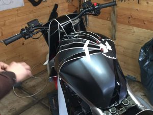 Lettrage Moto Custom suzuki Bandit 1200