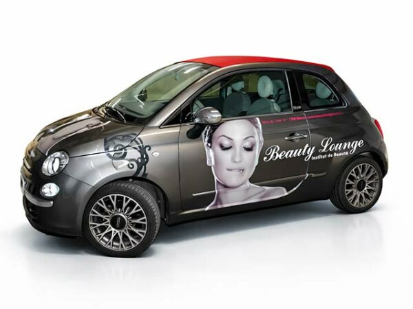 Lettrage FIAT 500 | BEAUTY LOUNGE