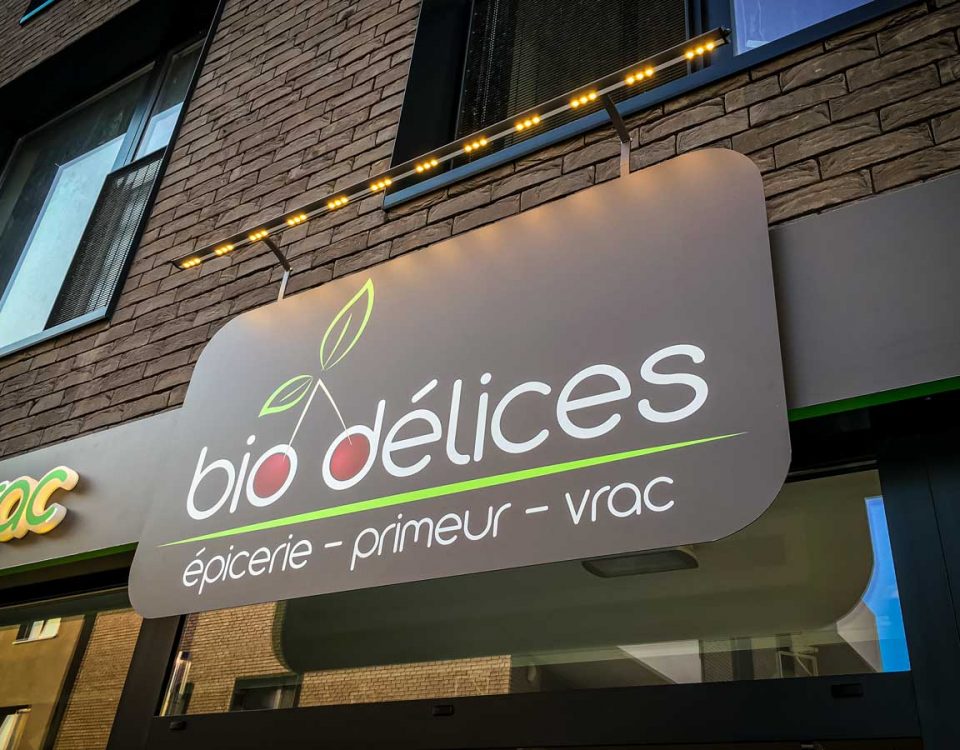 ENSEIGNE BIO DéLICES à ANDENNE