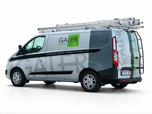 Lettrage de véhicule GALER à Ohey