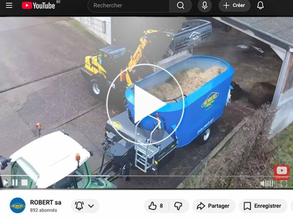 Vidéo démonstration machines Evolumix et godets pour Atelier Robert