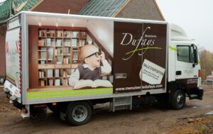 habillage camion menuiserie dufays visuel cuisine
